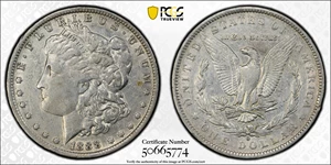 image for: 1888-O Morgan Silver Dollar. VAM-4. Top 100 Variety. Doubled Die Obverse, Hot Lips. VF-35 (PCGS).