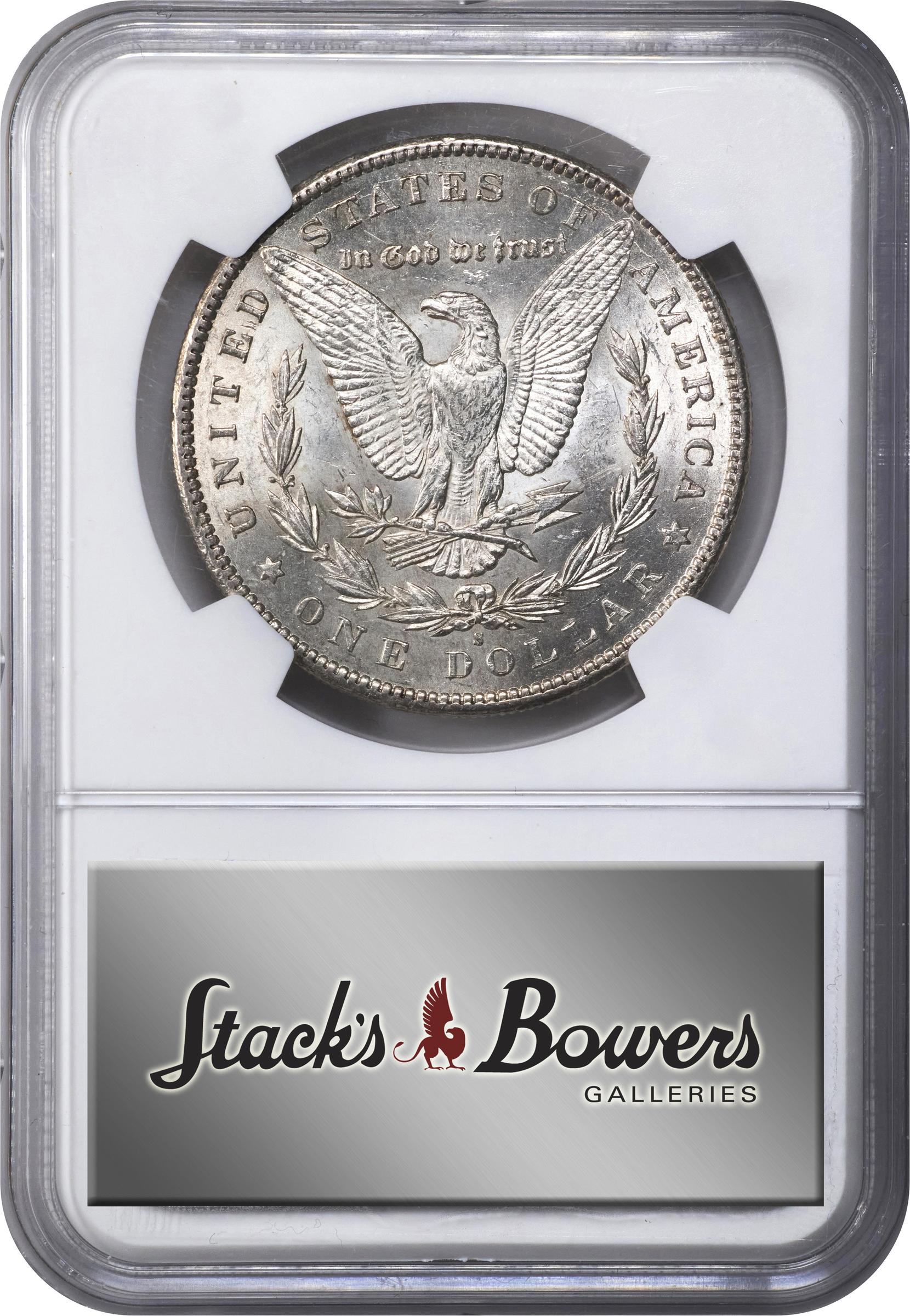 1895-S $1 MS60 CAC thumbnail 4