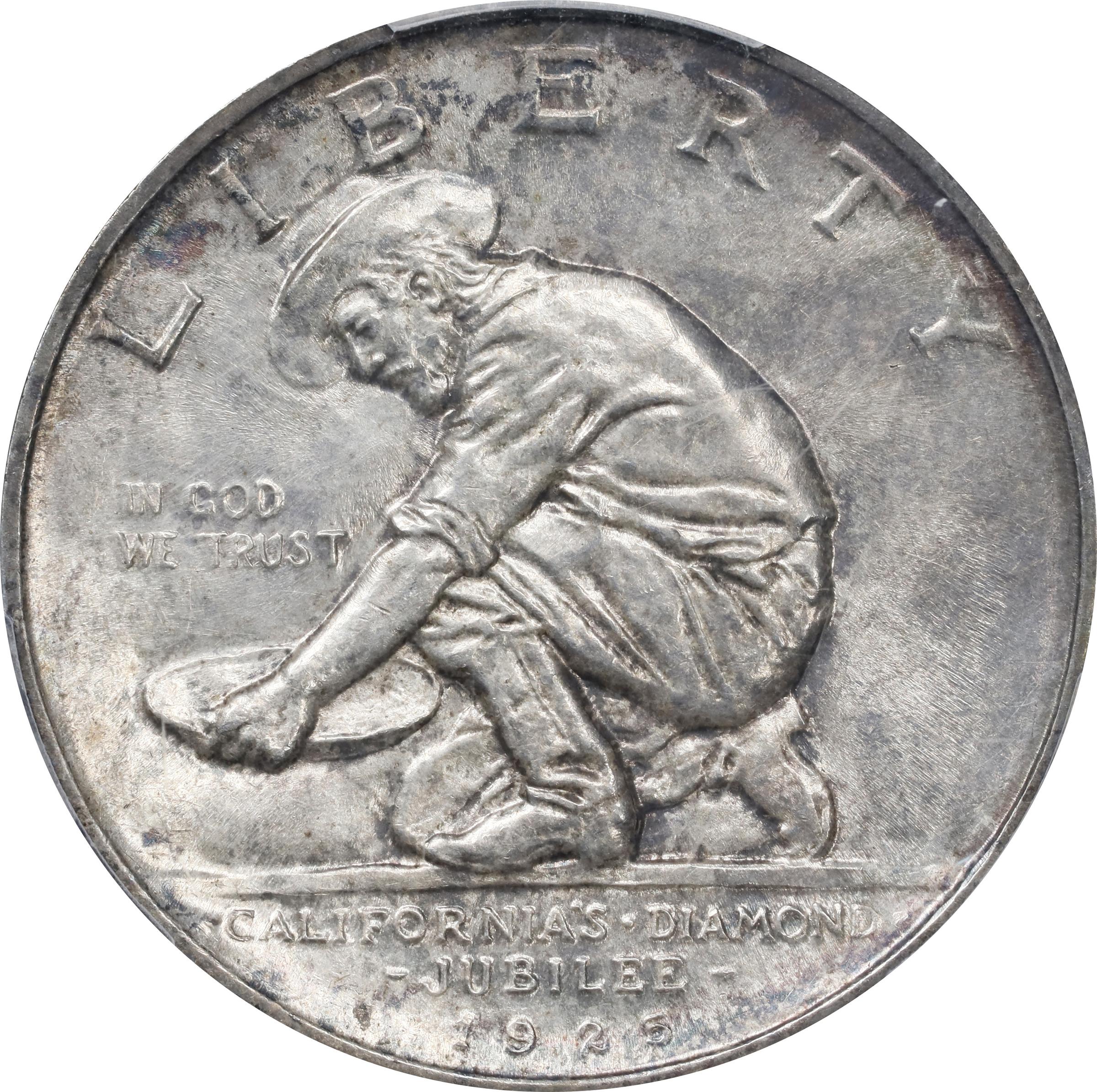 1925-S California Diamond Jubilee. MS-62 (PCGS).