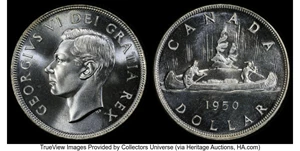 image for: Canada: George VI Dollar 1950 MS66 PCGS,...