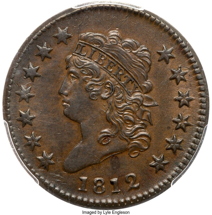 image for: 1812 S-290 R1, Small Date, AU58 PCGS. ...