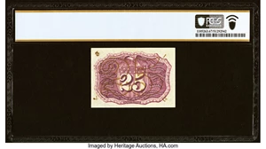 image for: Fr. 1289 25¢ Second Issue PCGS Banknote Superb Gem Unc 67 PPQ....