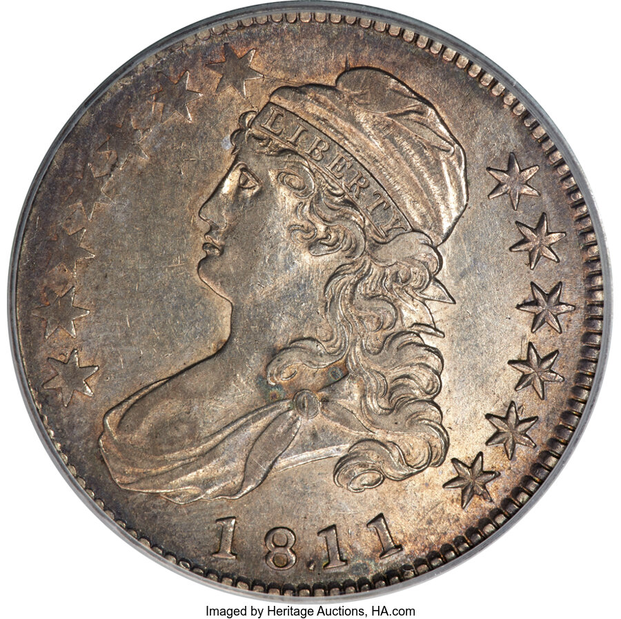 image for: 1811/10 50C O-101, R.1, AU53 PCGS....