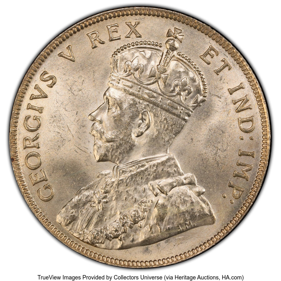 image for: Canada: George V "Godless" 50 Cents 1911 MS64 PCGS,...