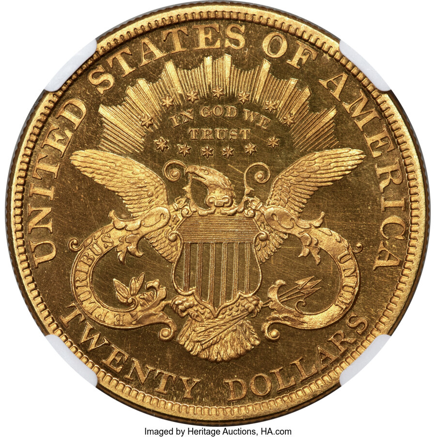 image for: 1887 $20 PR64+ Deep Cameo PCGS. JD-1, High R.5....
