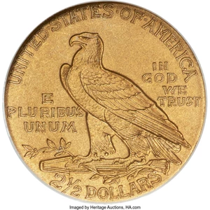 image for: 1912 $2 1/2 JD-1, R.4, PR66 NGC....