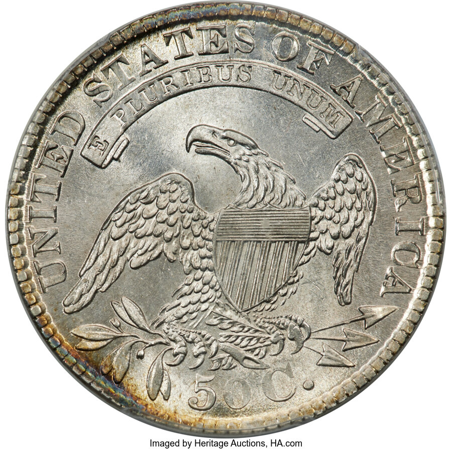 image for: 1829/7 50C O-101, R.1, MS62 PCGS....