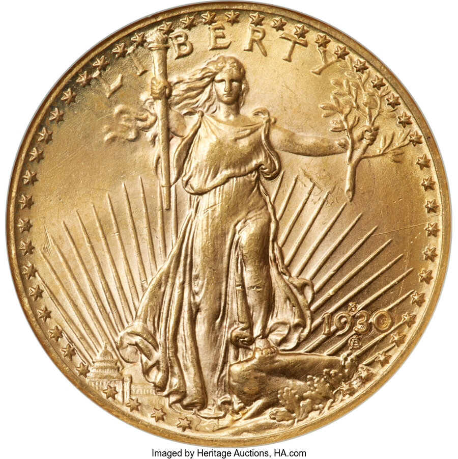 image for: 1930-S $20 MS63 NGC....