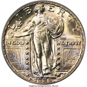 image for: 1926-S 25C MS66 Full Head PCGS....