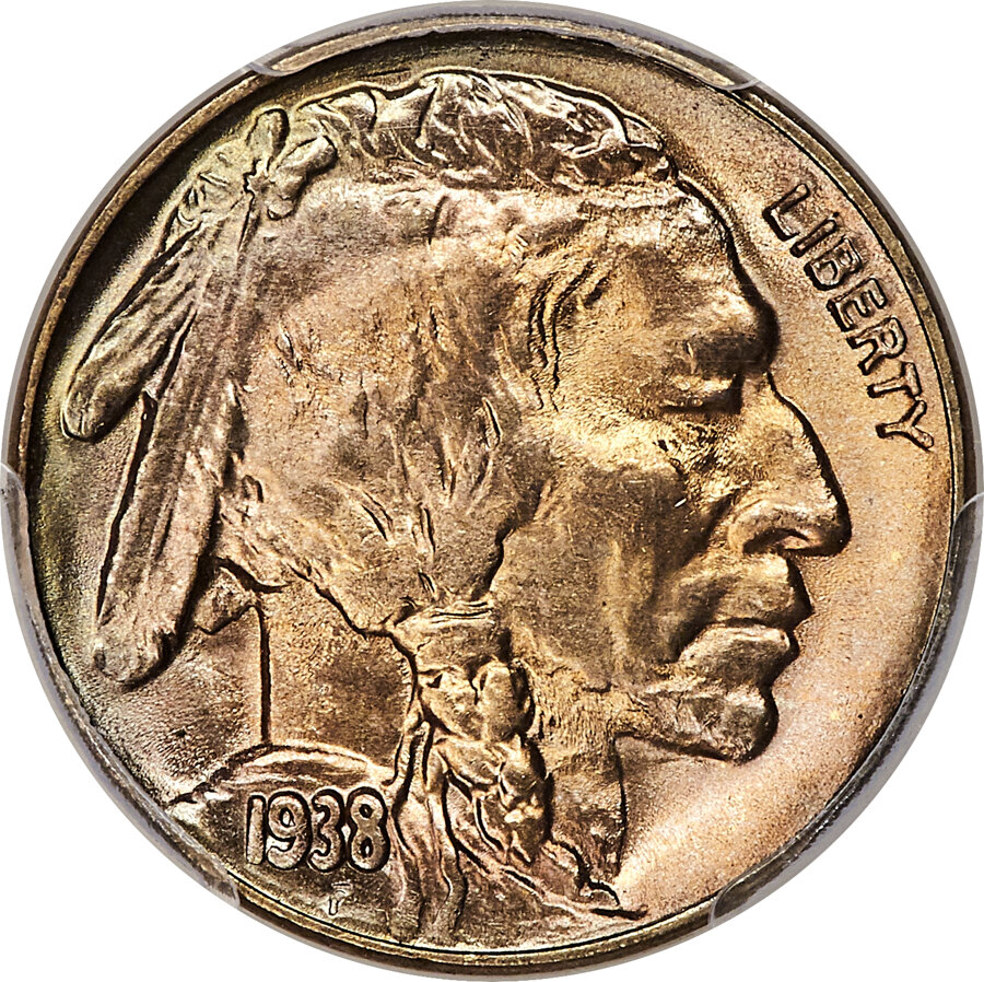 image for: 1938-D/S 5C FS-511 MS67+ PCGS. CAC. CAC Population: (0/0). Mintage 7,020,000....