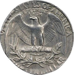 image for: 1974 Washington Quarter. Struck on Nickel Planchet. AU-55 (PCGS).