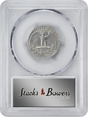 image for: 1974 Washington Quarter. Struck on Nickel Planchet. AU-55 (PCGS).