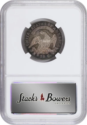 image for: 1820 Capped Bust Quarter. B-2. Rarity-2. Large 0. MS-61 (NGC).