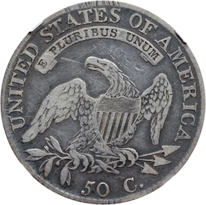 image for: 1817 Capped Bust Half Dollar. O-111. Rarity-2. VG-10 (NGC).