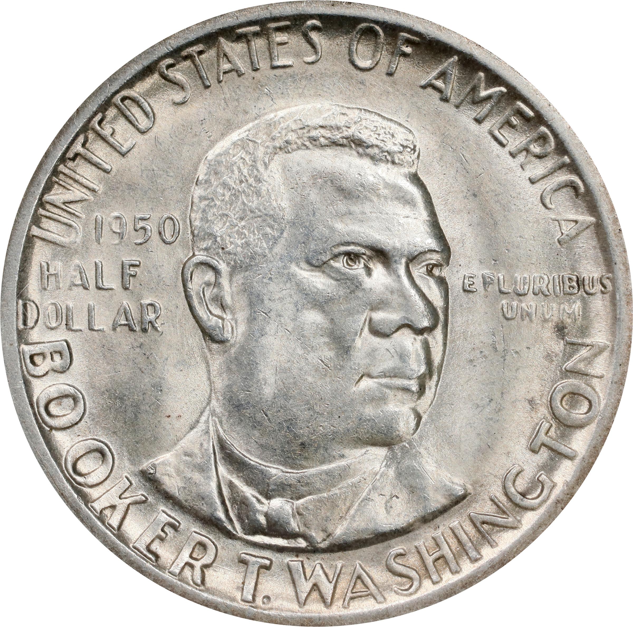 1950-S 50c Booker T. Washington VF20 thumbnail 22