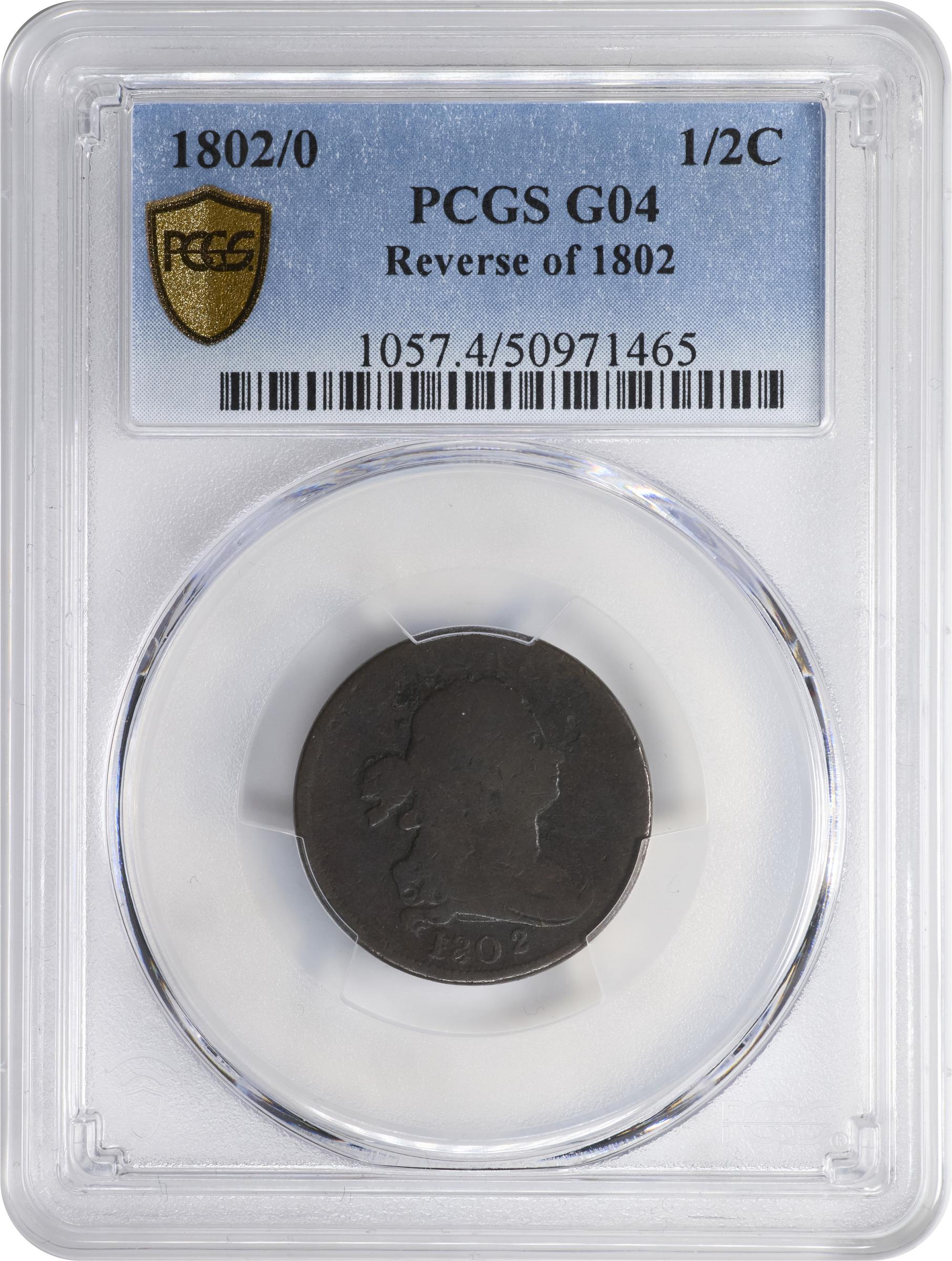 Draped Bust Half Cent 1/2c 1800-1808 MS BN [Type] G4 BN thumbnail 3