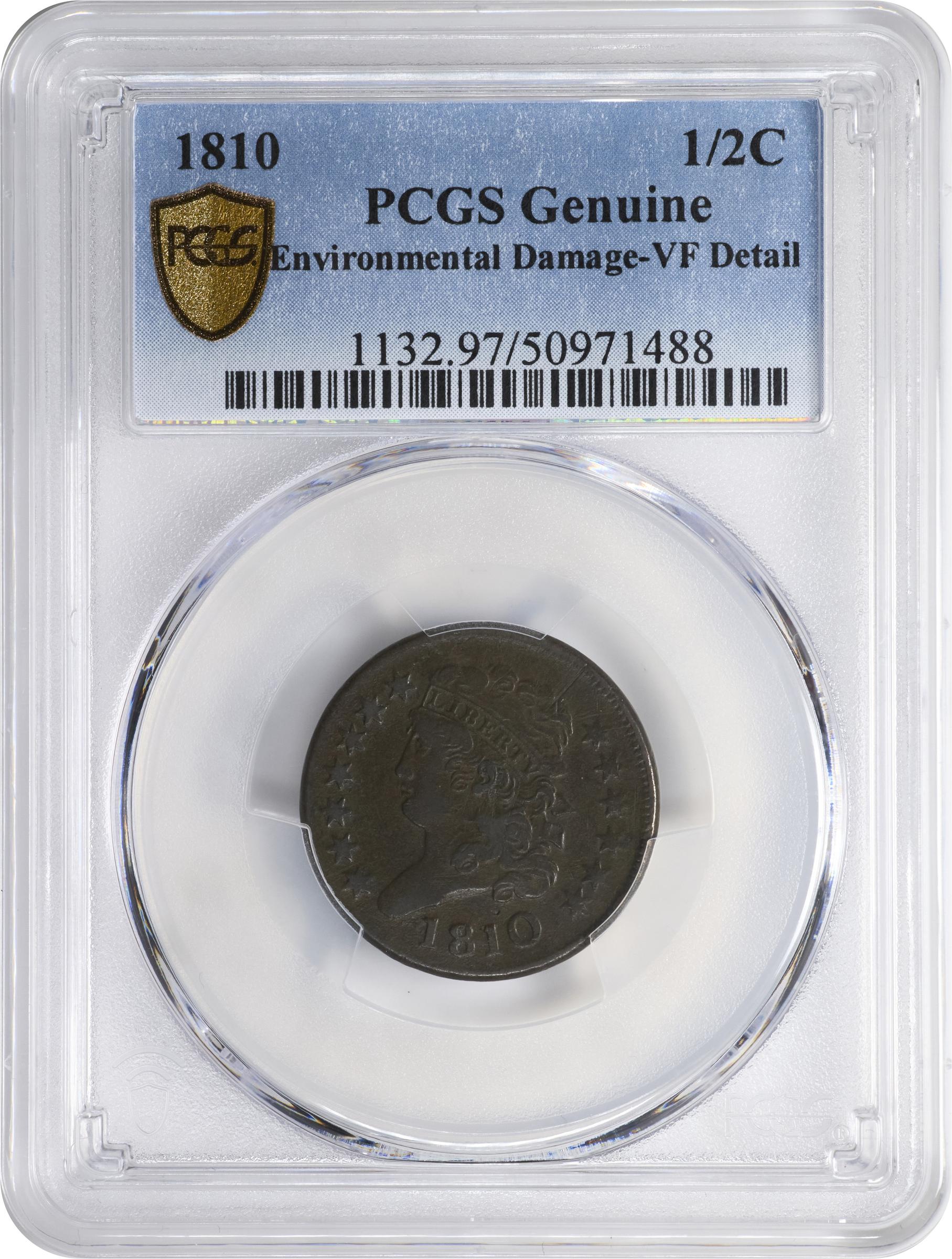 1810 1/2c MS BN AG3 BN thumbnail 7