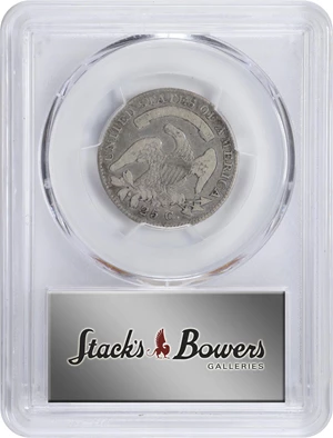 image for: 1825/4/2 Capped Bust Quarter. B-2. Rarity-2. VG-8 (PCGS).