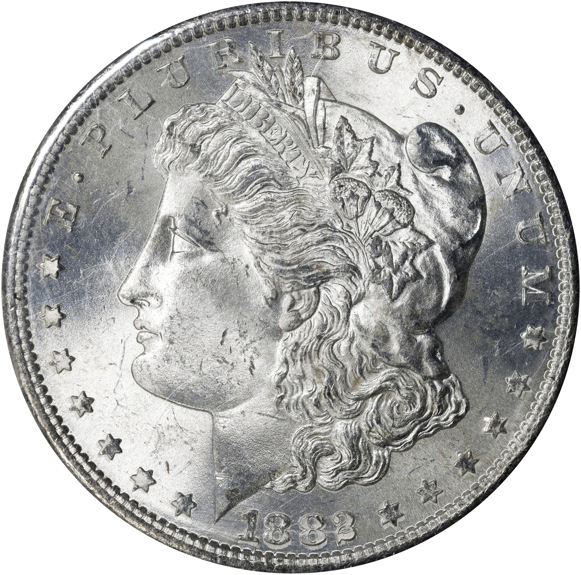 image for: 1882-S GSA Morgan Silver Dollar. Soft Pack. MS-64 (NGC).