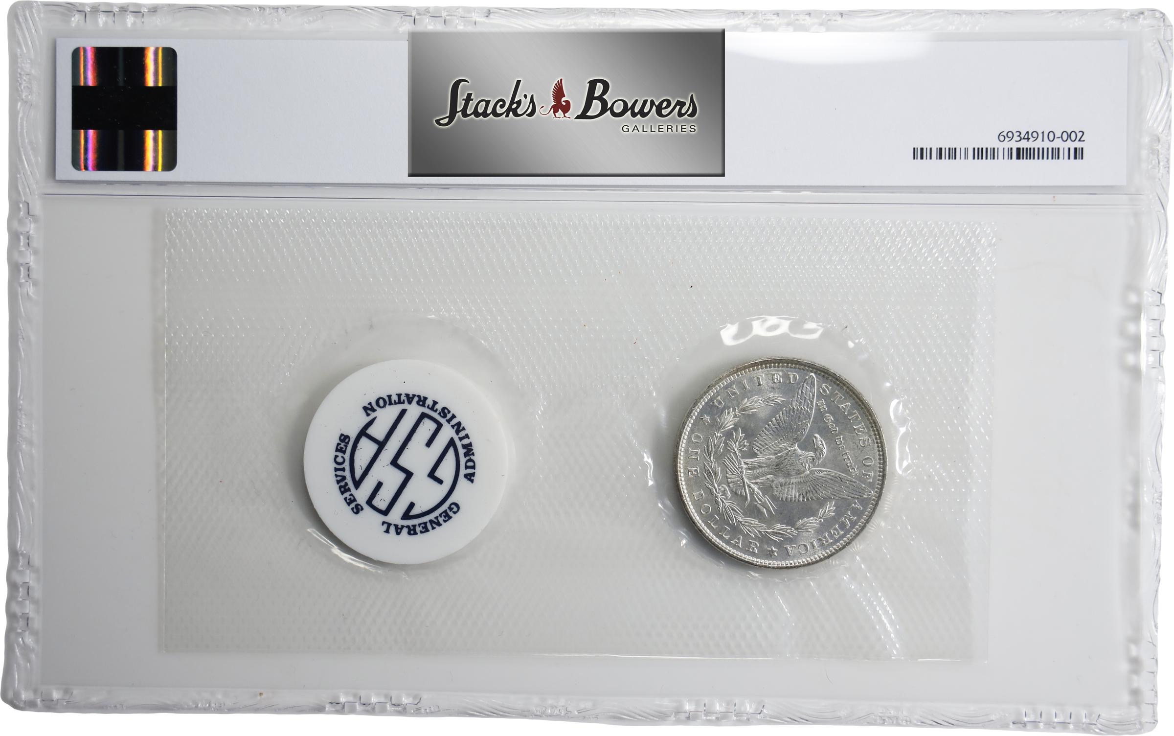 image for: 1886 GSA Morgan Silver Dollar. Soft Pack. MS-64 (NGC).