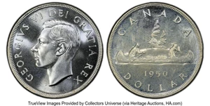 image for: Canada: George VI Dollar 1950 MS66 PCGS,...