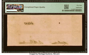 image for: T54 $2 1862 PF-11 Cr. 392 PMG Choice About Unc 58 EPQ....