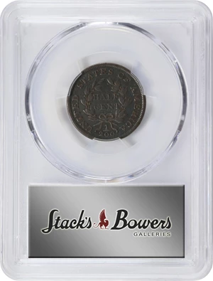 image for: 1803 Draped Bust Half Cent. C-2. Rarity-4. VG-10 (PCGS).