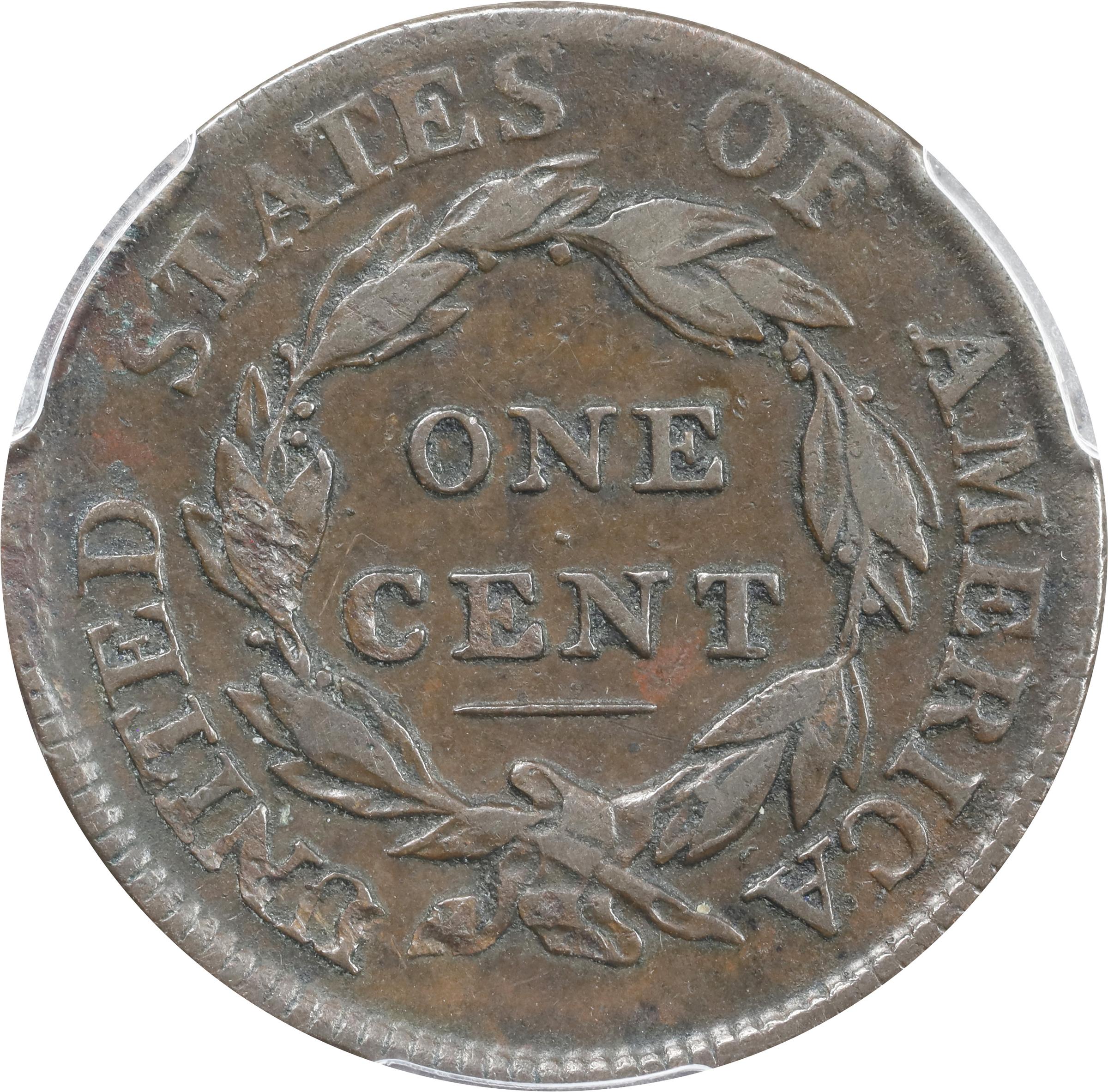 image for: 1810 Classic Head Cent. S-284, B-5. Rarity-3. Fine-15 (PCGS).
