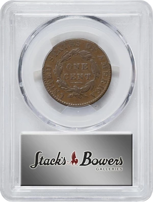 image for: 1820 Matron Head Cent. N-8. Rarity-3. Small Date. VF-30 (PCGS).