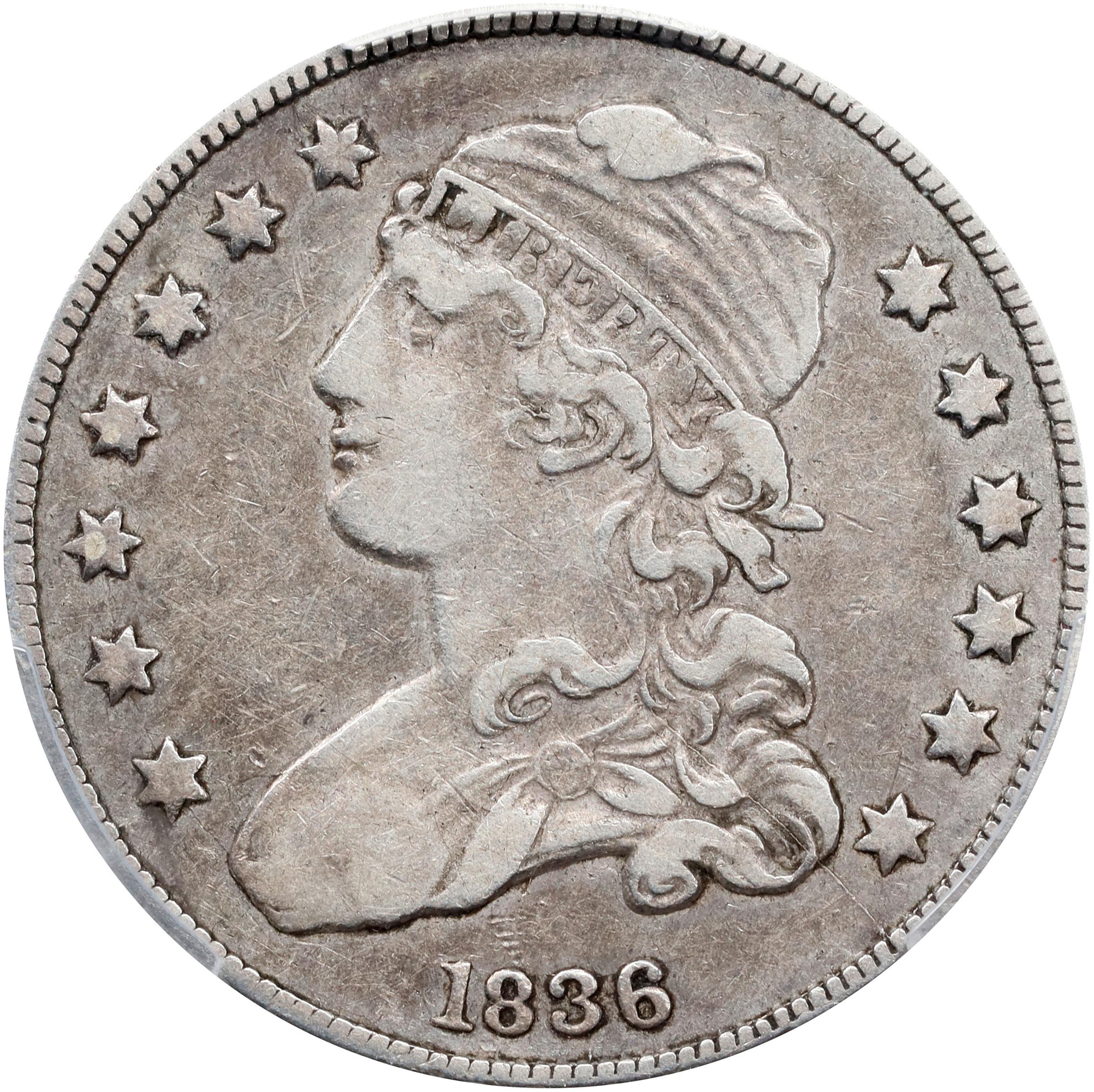 1836 Capped Bust Quarter Mint State (MS) Pricing Guide | The