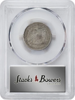 image for: 1868 Liberty Seated Quarter. EF-40 (PCGS).