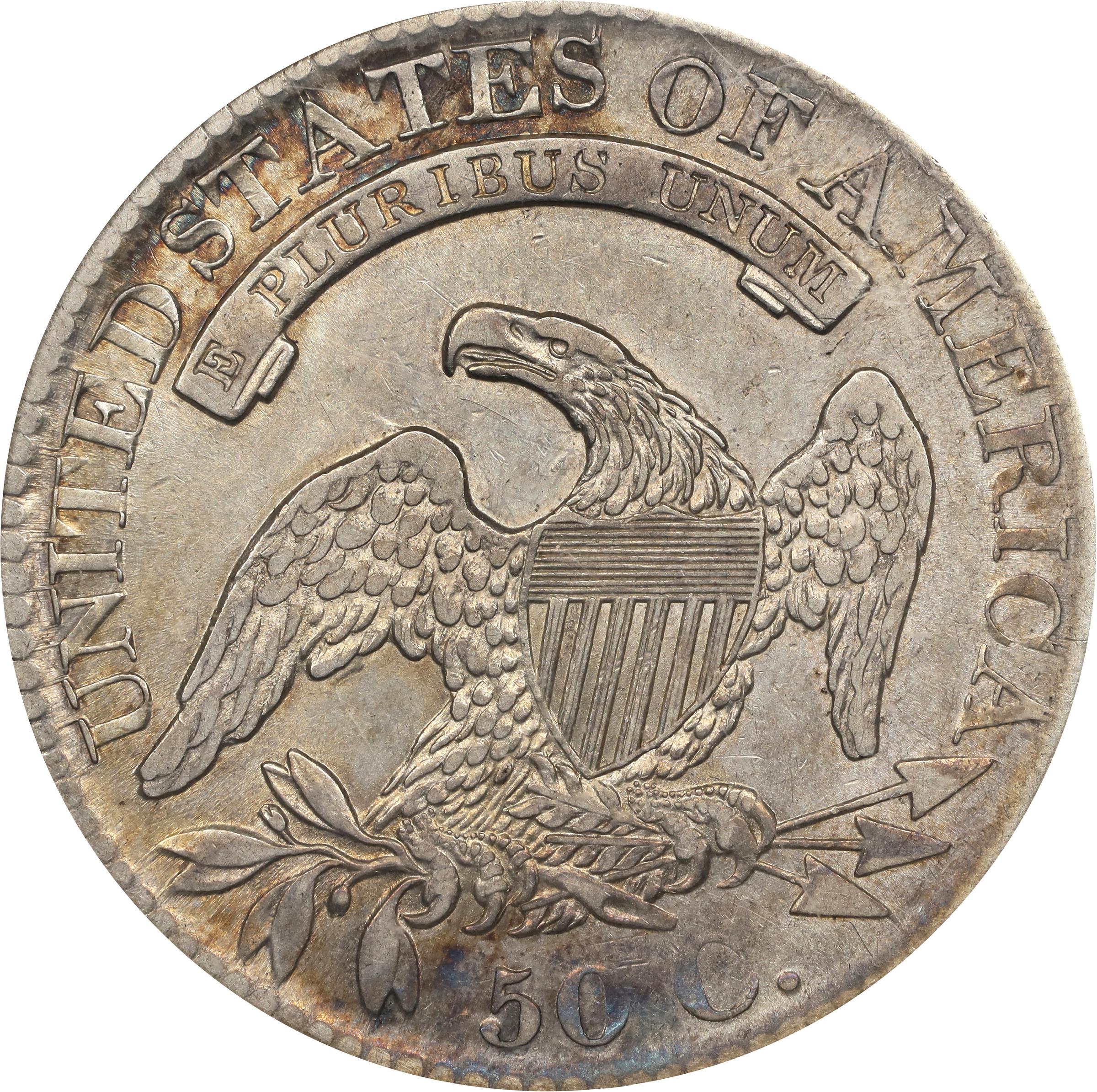 image for: 1827/6 Capped Bust Half Dollar. O-102. Rarity-1. EF-45 (ANACS). OH.