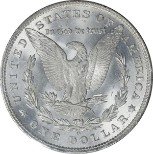 image for: 1885-O GSA Morgan Silver Dollar. GSA Soft Pack. MS-63 (NGC).
