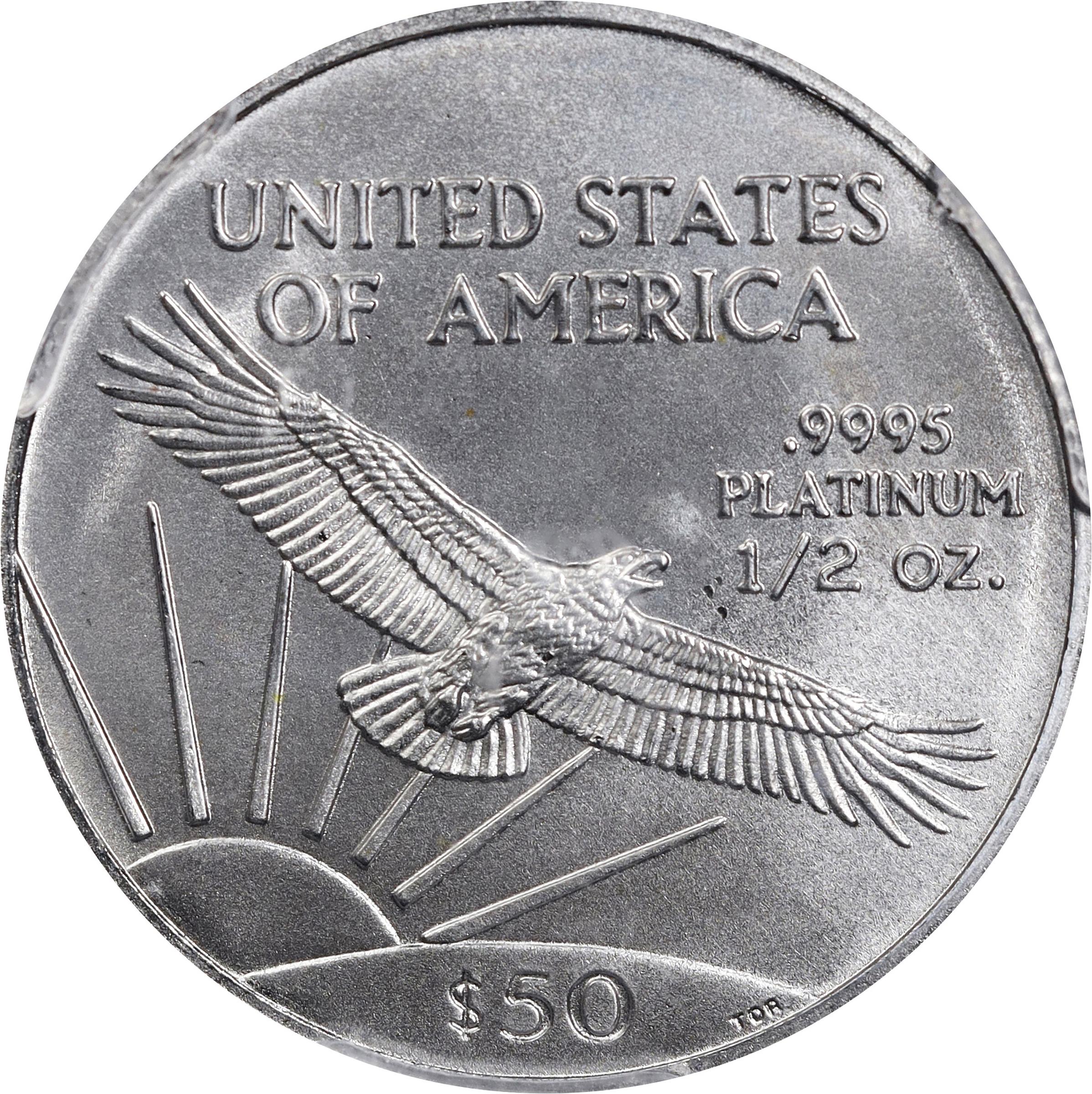 image for: 2004 Half-Ounce Platinum Eagle. MS-69 (PCGS).