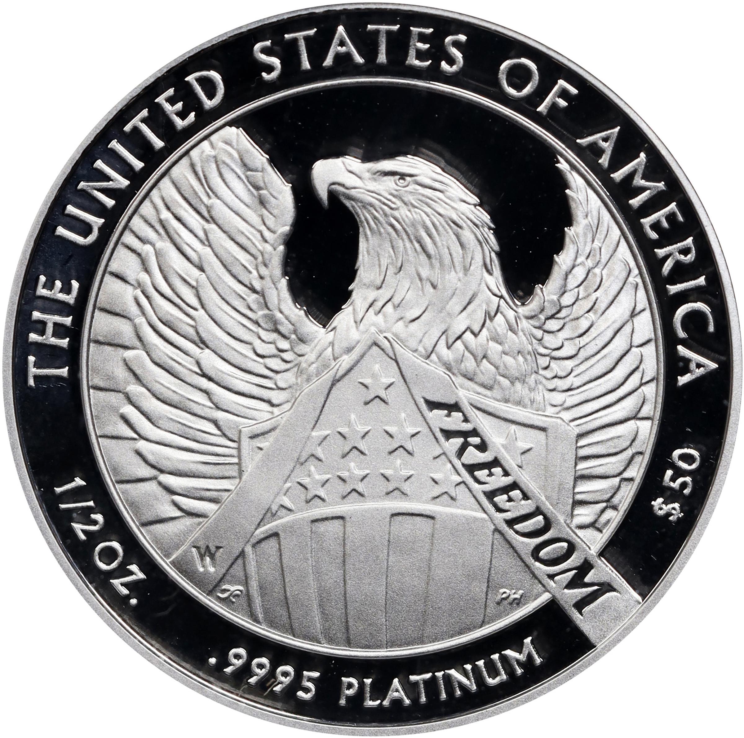 image for: 2007-W Half-Ounce Platinum Eagle. First Strike. 10th Anniversary Set. Proof-69 Deep Cameo (PCGS).