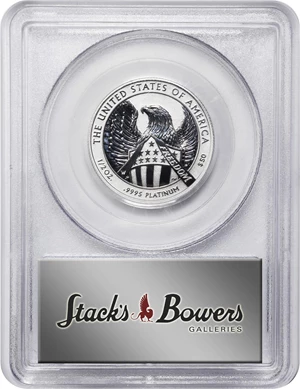 image for: 2007-W Half-Ounce Platinum Eagle. First Strike. 10th Anniversary Set. Reverse Proof-69 (PCGS).