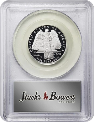image for: 2008-W Half-Ounce Platinum Eagle. Proof-69 Deep Cameo (PCGS).