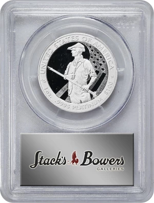 image for: 2012-W One-Ounce Platinum Eagle. First Strike. Proof-69 Deep Cameo (PCGS).
