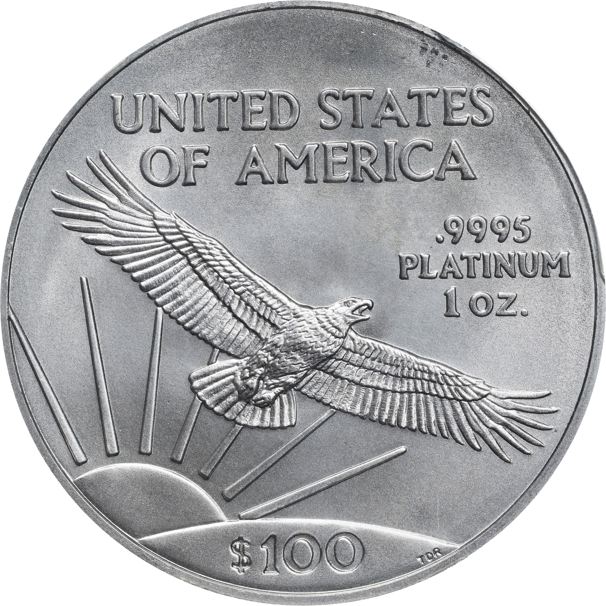 image for: 2014 One-Ounce Platinum Eagle. MS-69 (PCGS).