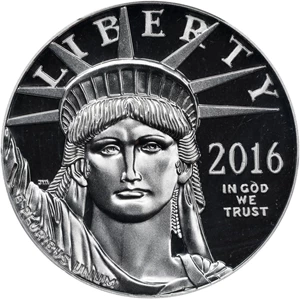 image for: 2016-W One-Ounce Platinum Eagle. First Strike. Proof-69 Deep Cameo (PCGS).