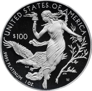 image for: 2016-W One-Ounce Platinum Eagle. First Strike. Proof-69 Deep Cameo (PCGS).