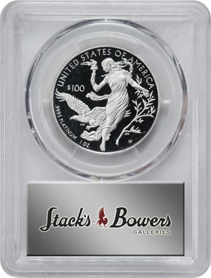 image for: 2016-W One-Ounce Platinum Eagle. First Strike. Proof-69 Deep Cameo (PCGS).