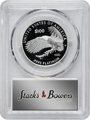 image for: 2020-W One-Ounce Platinum Eagle. Proof-69 Deep Cameo (PCGS).