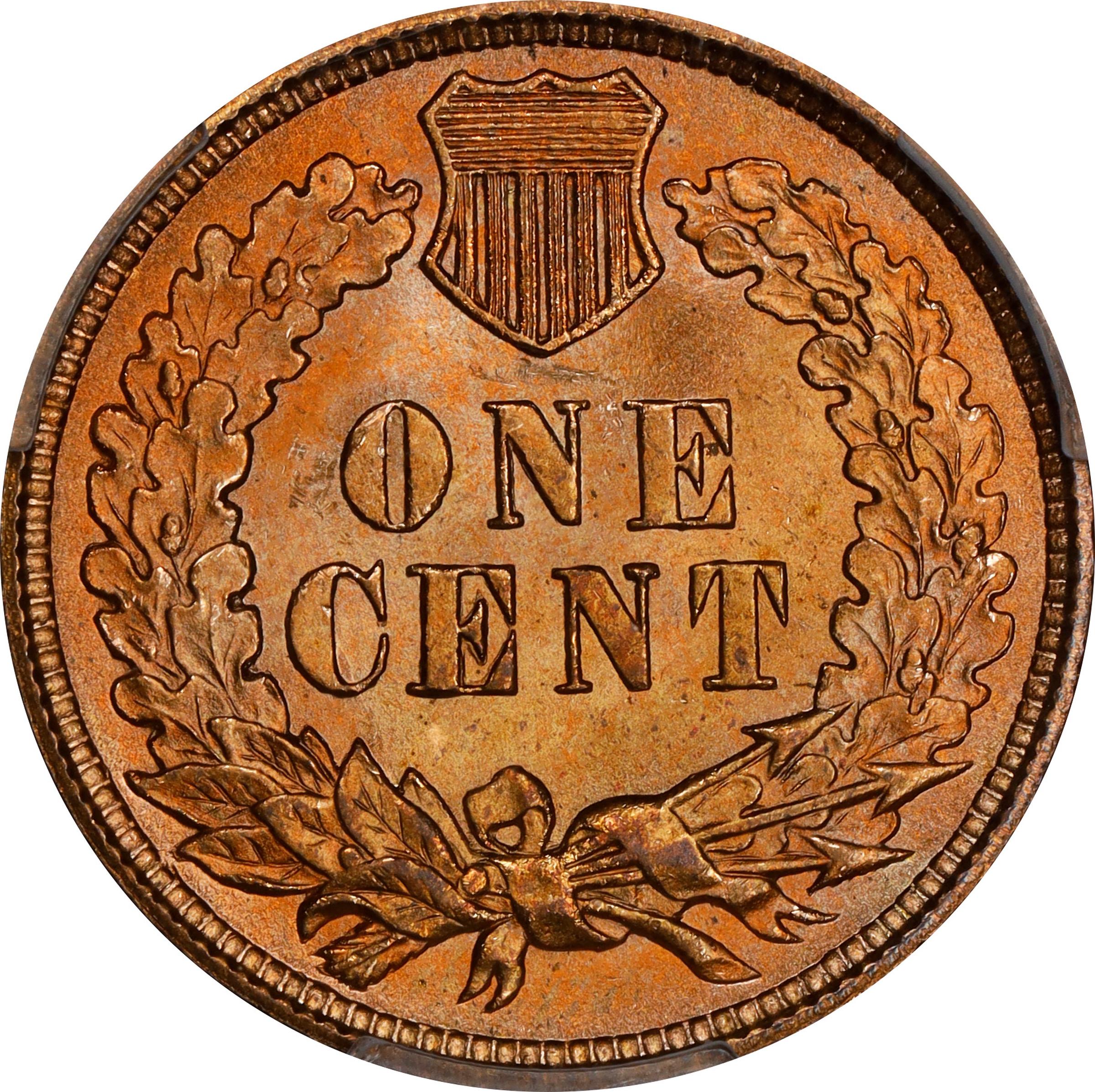 image for: 1890 Indian Cent. Snow-1, FS-101. Quadrupled Die Obverse. MS-65+ RD (PCGS). CAC.
