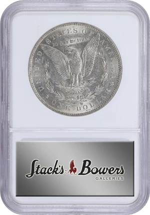 image for: 1888-O Morgan Silver Dollar. VAM-4. Top 100 Variety. Doubled Die Obverse, Hot Lips. AU-55 (NGC).