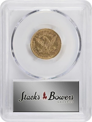 image for: 1890 Liberty Head Half Eagle. AU-58 (PCGS). CAC.