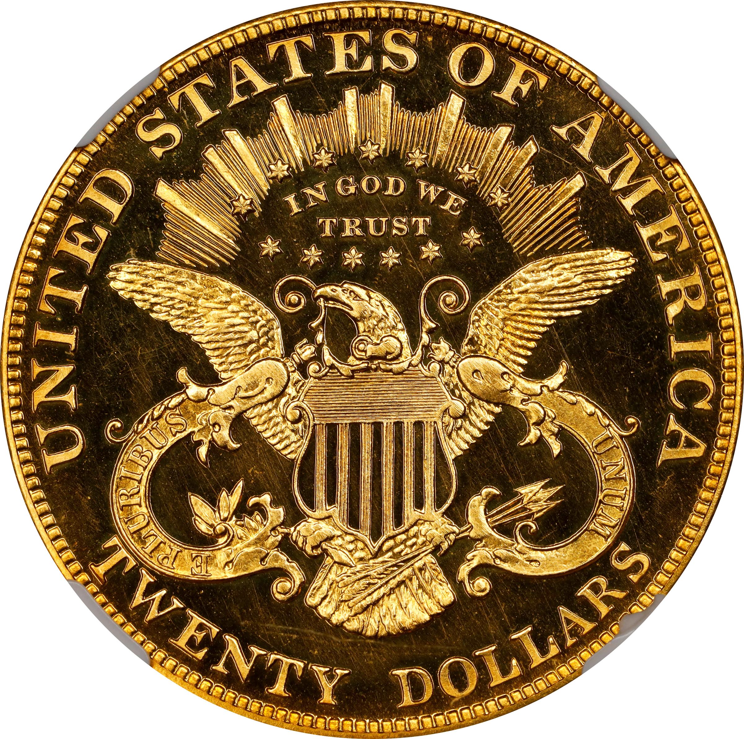 image for: 1904 Liberty Head Double Eagle. JD-1. Rarity-4+. Proof-66+ Cameo (NGC). CMQ.