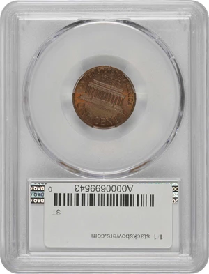 image for: "1861" (1961) Confederate Cent. Bashlow Restrike. Copper. MS-64 RD (PCGS).