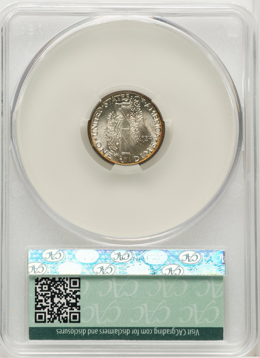 1943 10c MS FB