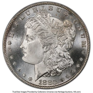 image for: 1880-S $1 Checkmark, VAM-12, MS67+ PCGS. A Hit List 40 Variety. PCGS Population: (10/1 and 5/0+)....